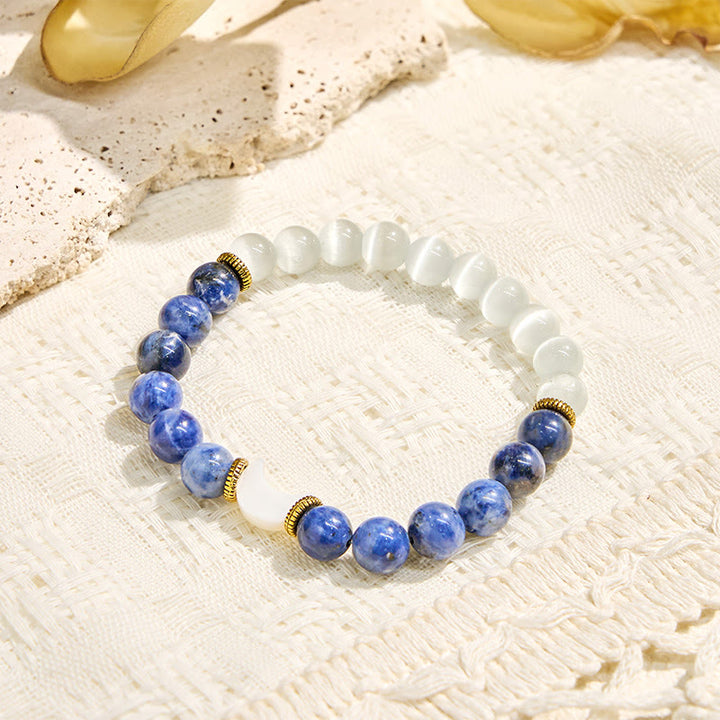 Bracelet d'huiles essentielles Croissant Équilibre des émotions Olivenorma « Lune et Marée » - image 9