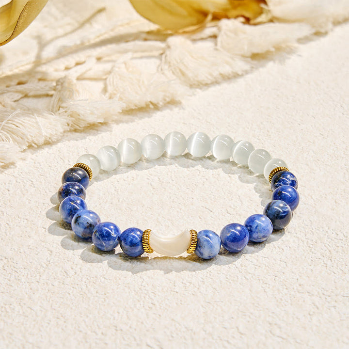 Bracelet d'huiles essentielles Croissant Équilibre des émotions Olivenorma « Lune et Marée » - Bracelet seulement - image 5