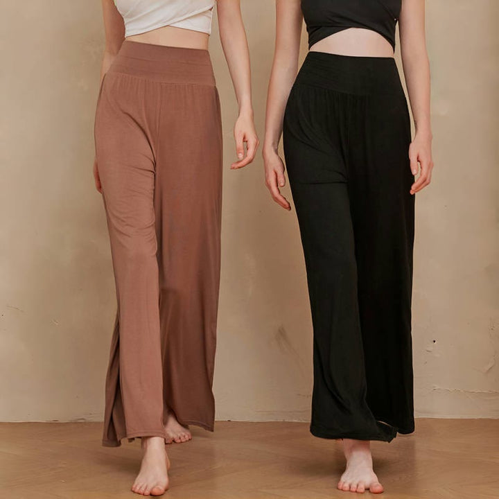 Pantalon fluide en modal léger Olivenorma Zen - image 12