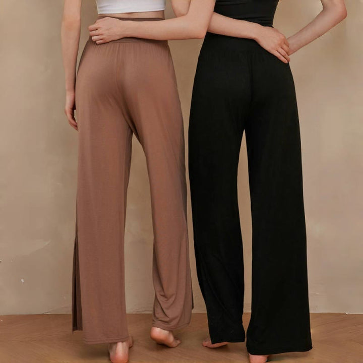 Pantalon fluide en modal léger Olivenorma Zen - image 15