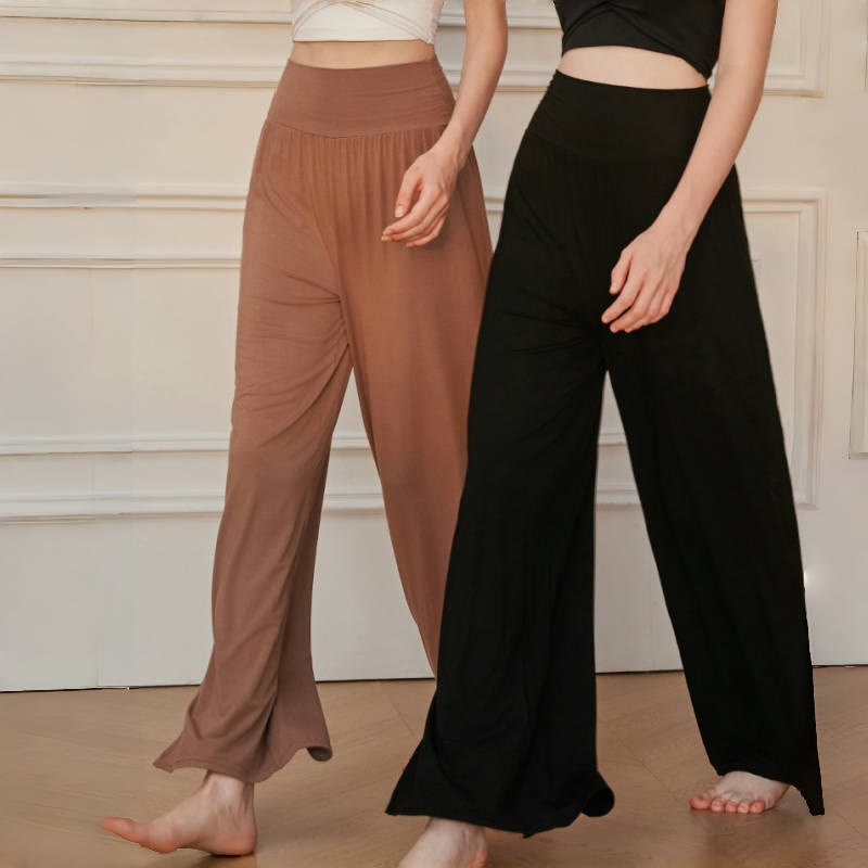Pantalon fluide en modal léger Olivenorma Zen
