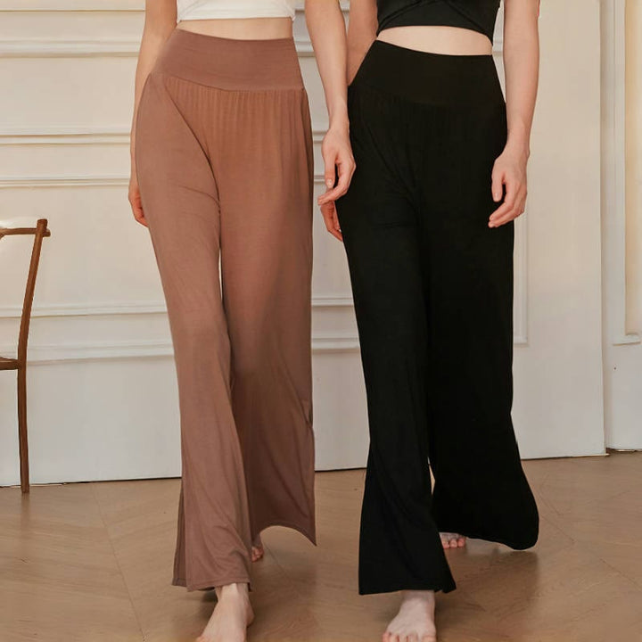 Pantalon fluide en modal léger Olivenorma Zen - image 14