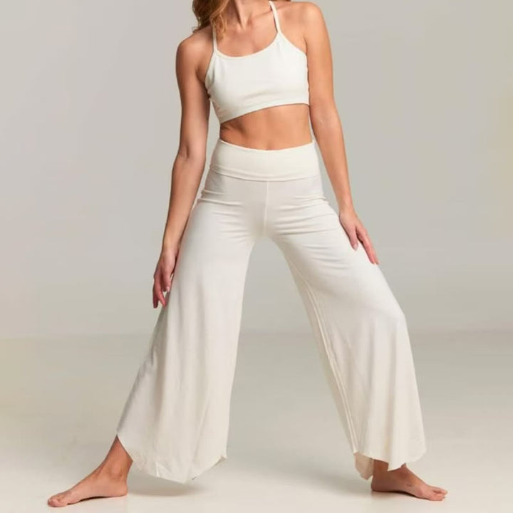 Pantalon de yoga court évasé taille haute Olivenorma - image 10
