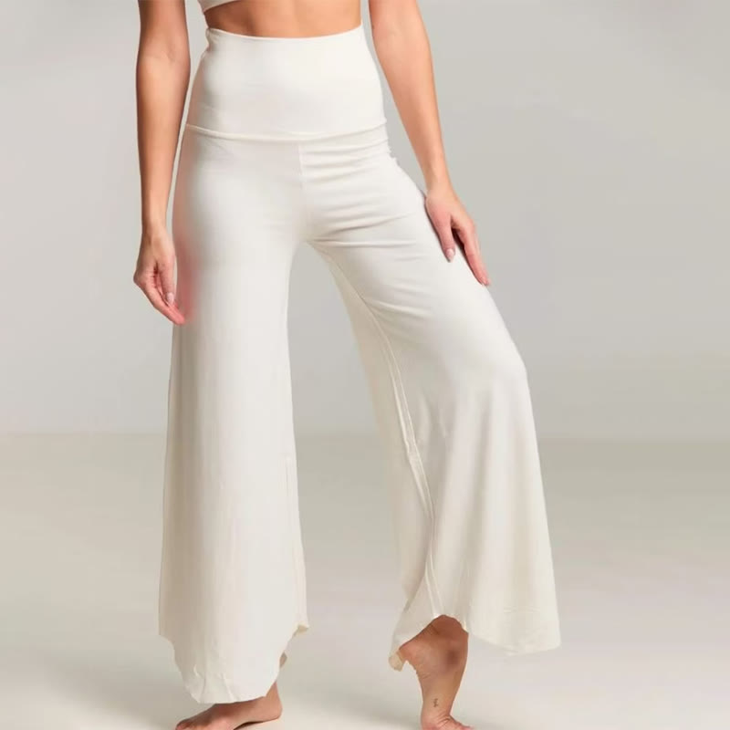 Pantalon de yoga court évasé taille haute Olivenorma - image 11