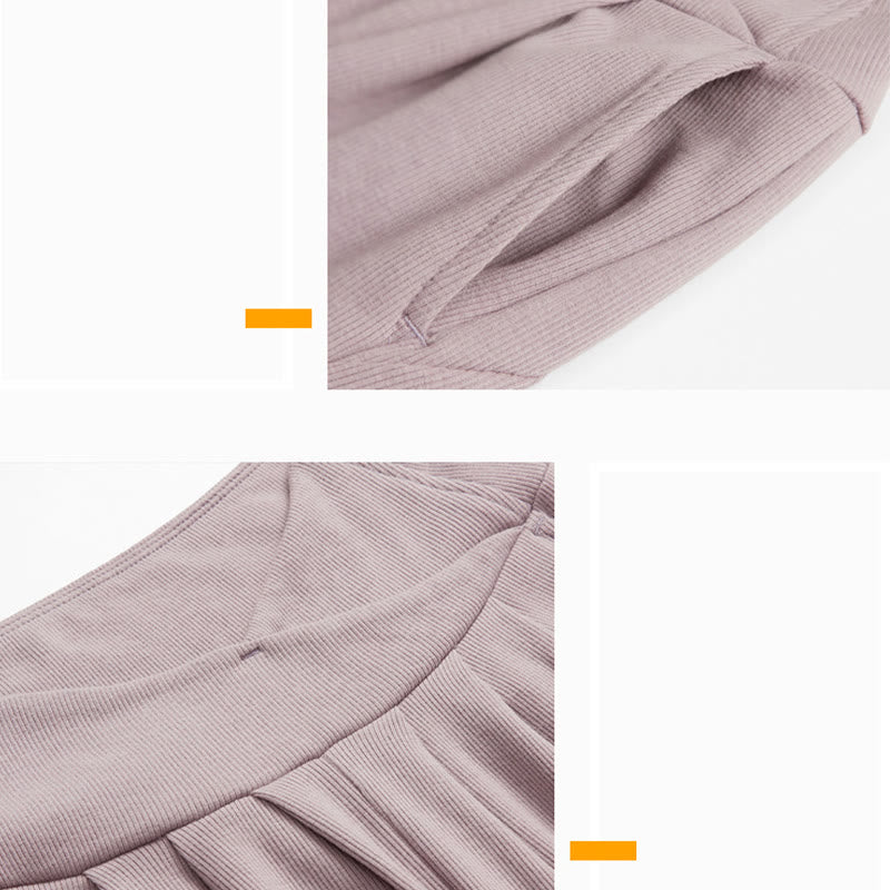 Pantalon de yoga lanterne à revers Olivenorma