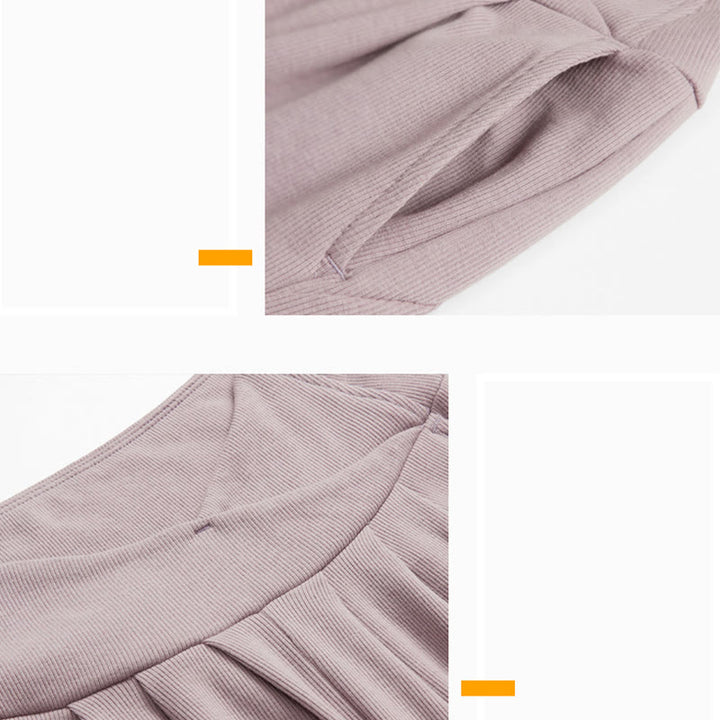 Pantalon de yoga lanterne à revers Olivenorma