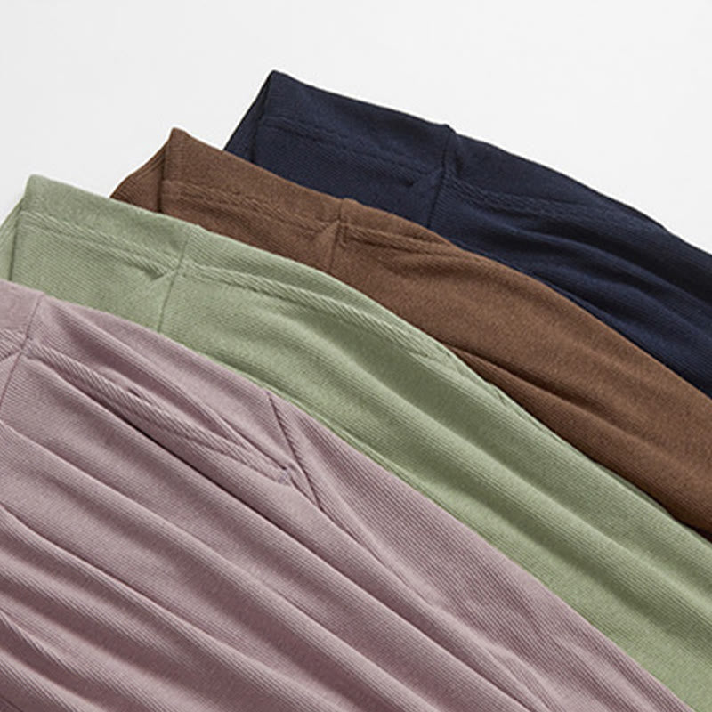 Pantalon de yoga lanterne à revers Olivenorma