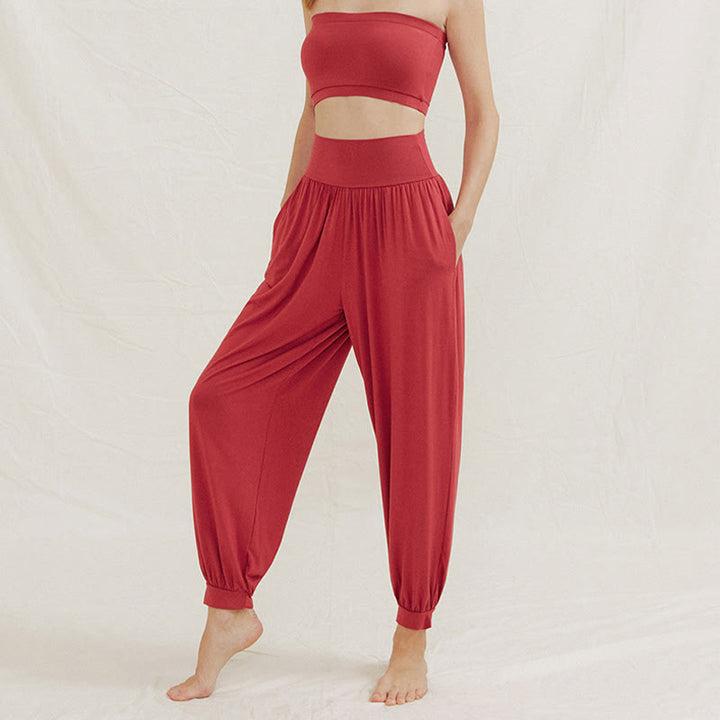 Pantalon de yoga Olivenorma Airflow Bloomers