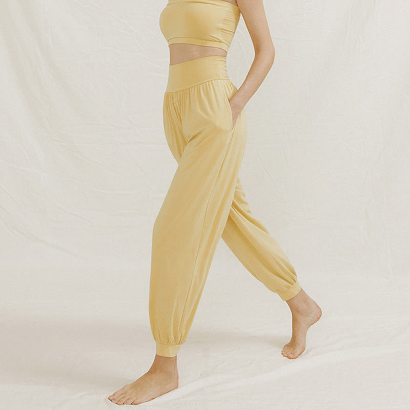 Pantalon de yoga Olivenorma Airflow Bloomers