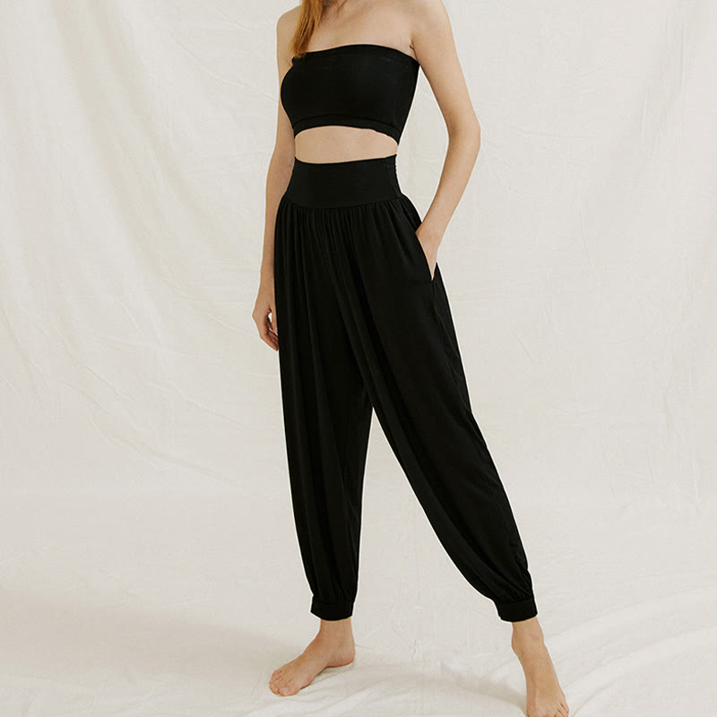 Pantalon de yoga Olivenorma Airflow Bloomers