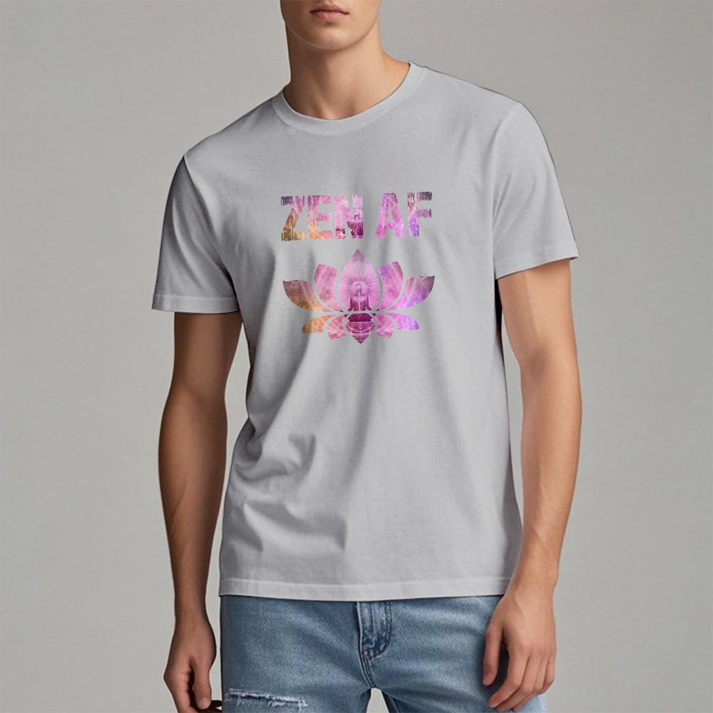 Olivenorma Zen AF Yoga Lotus T-Shirt - image 9