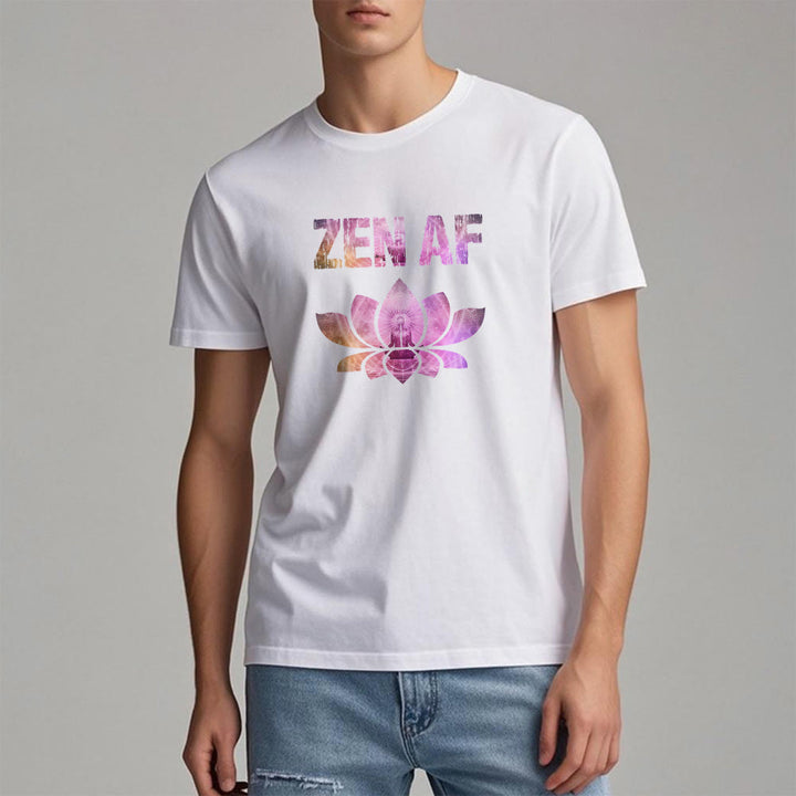 Olivenorma Zen AF Yoga Lotus T-Shirt - image 2
