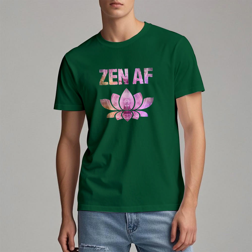 Olivenorma Zen AF Yoga Lotus T-Shirt - image 24