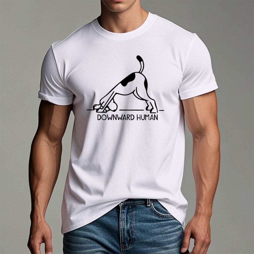 T-shirt imprimé méditation et yoga pour chien Olivenorma