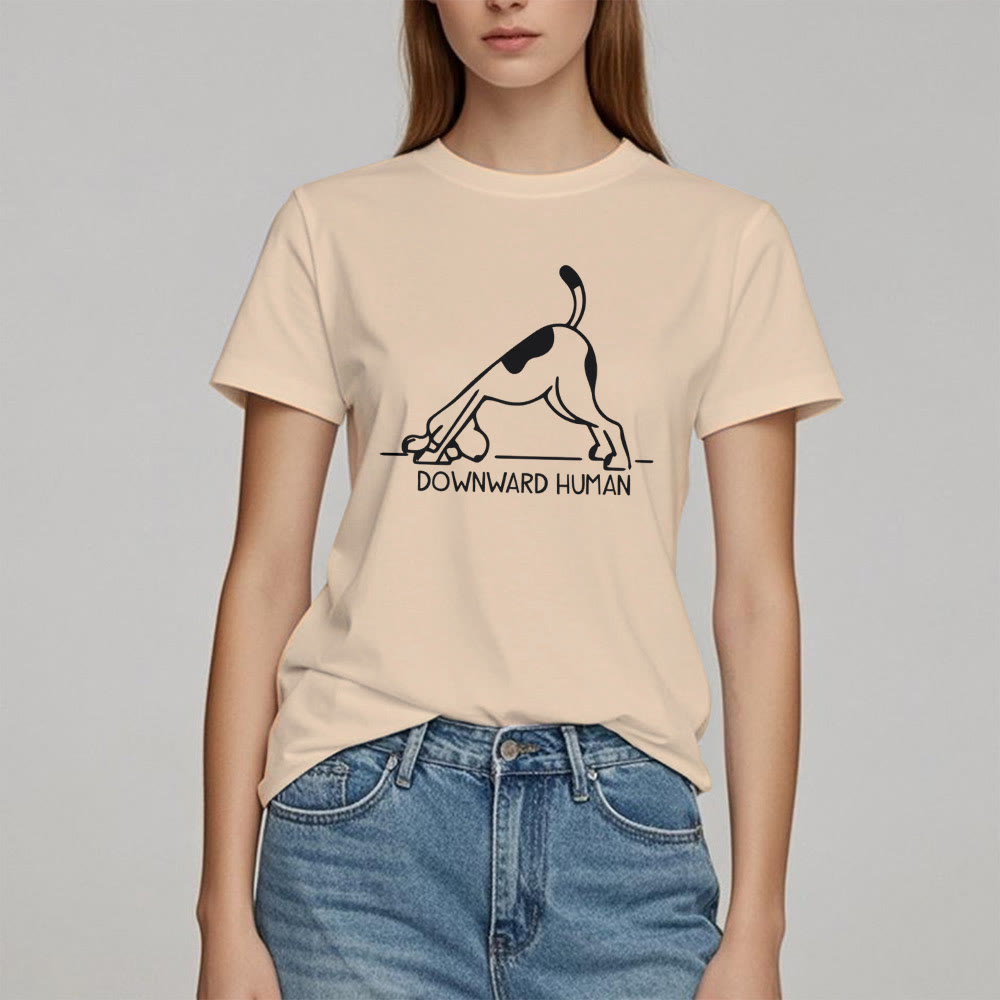T-shirt imprimé méditation et yoga pour chien Olivenorma - image 12