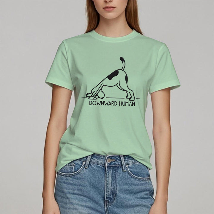 T-shirt imprimé méditation et yoga pour chien Olivenorma - image 22