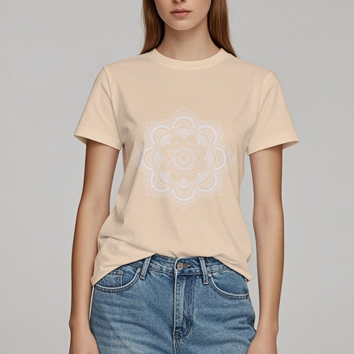 T-shirt Olivenorma Mandala Lotus - image 12