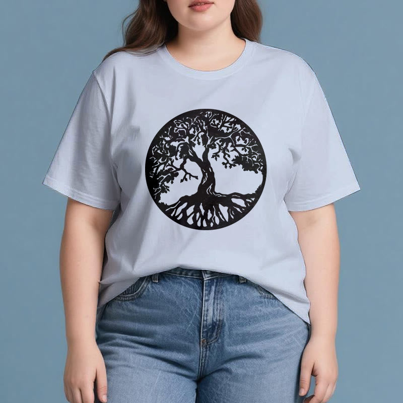 T-shirt Olivenorma Circle Arbre de vie
