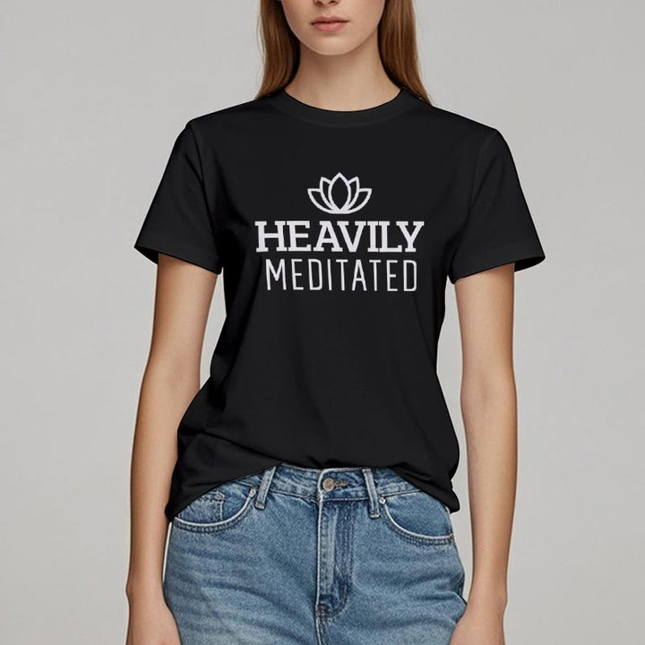 T-shirt Olivenorma Lotus fortement médité
