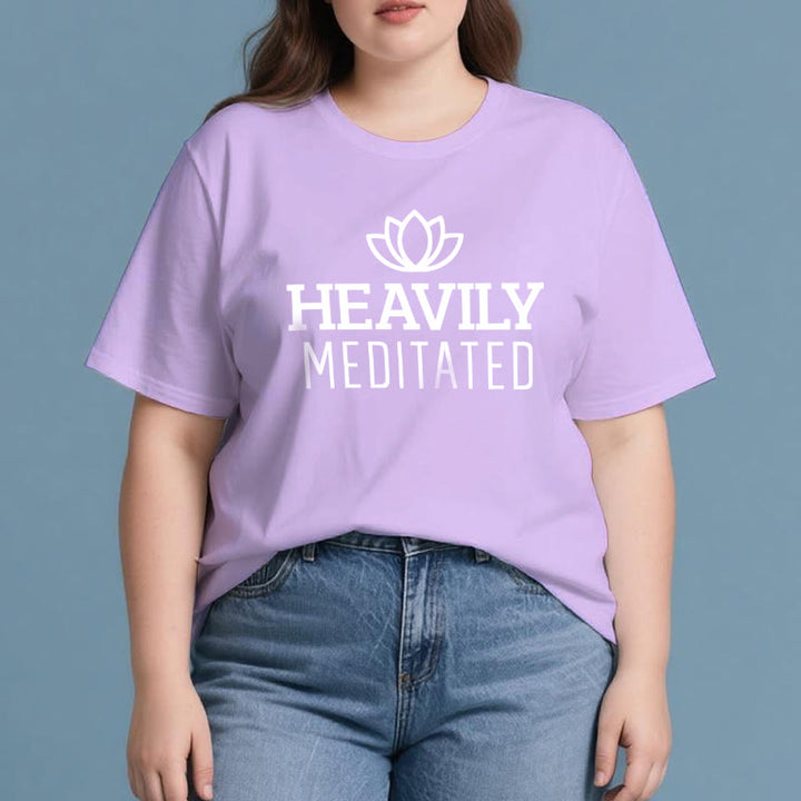 T-shirt Olivenorma Lotus fortement médité