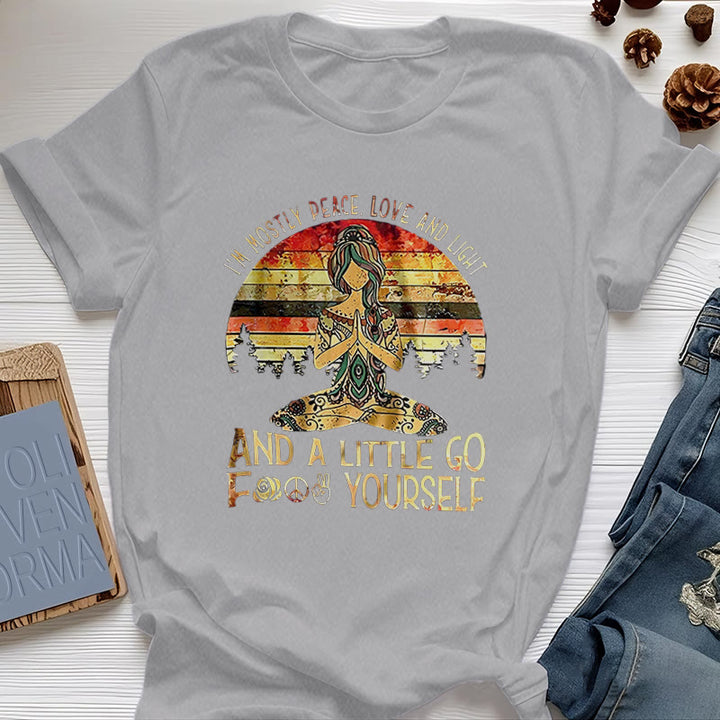T-shirt Olivenorma « Plutôt Paix » - Gris - 2XL - image 9