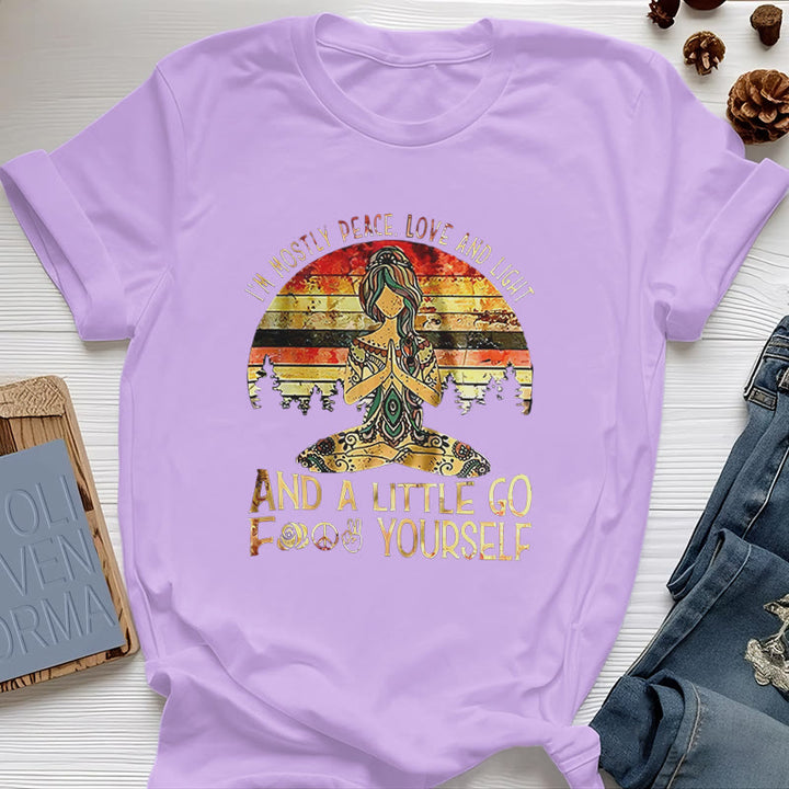 T-shirt Olivenorma « Plutôt Paix » - Violet - 2XL - image 21