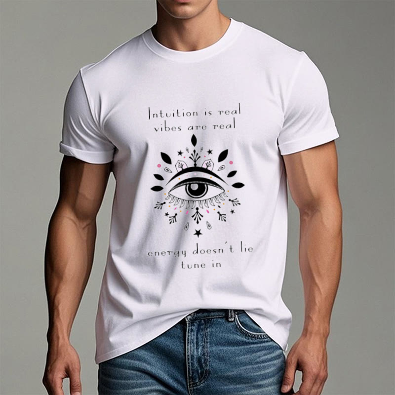 T-shirt Olivenorma Intuition Evil Eye Design