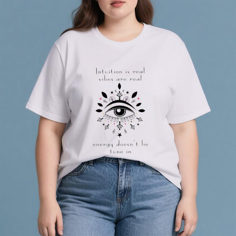 T-shirt Olivenorma Intuition Evil Eye Design - image 2