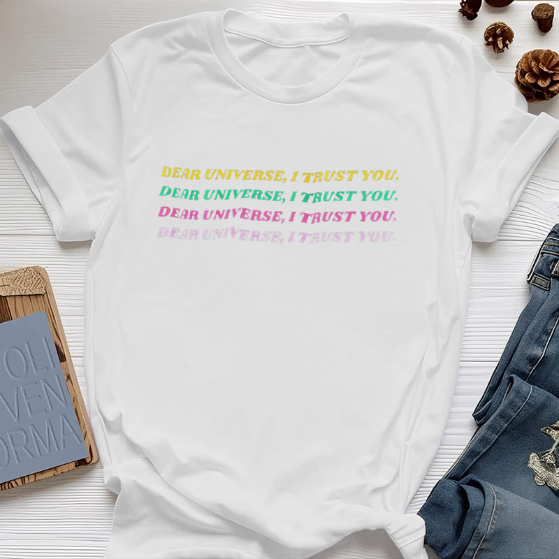 T-shirt Olivenorma Cher Univers - Blanc - 2XL - image 0