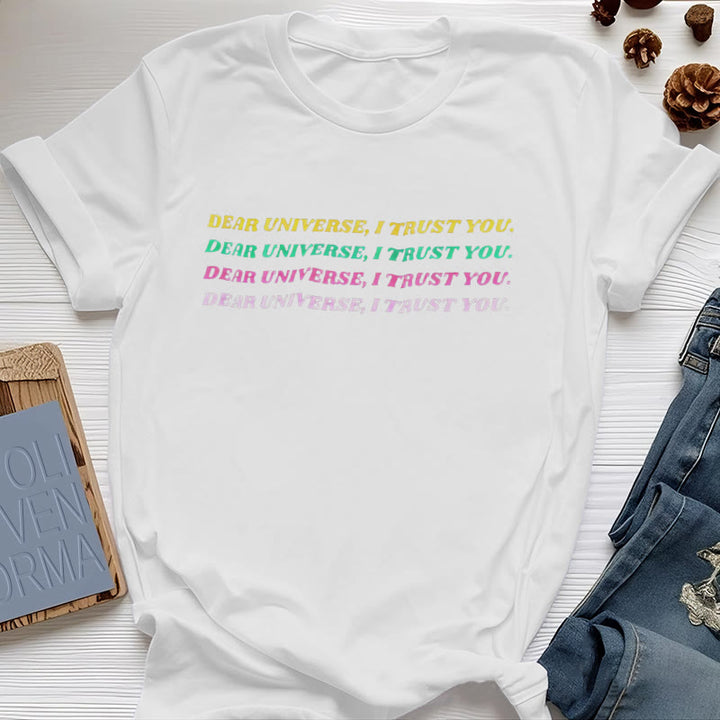 T-shirt Olivenorma Cher Univers - Blanc - 2XL - image 0