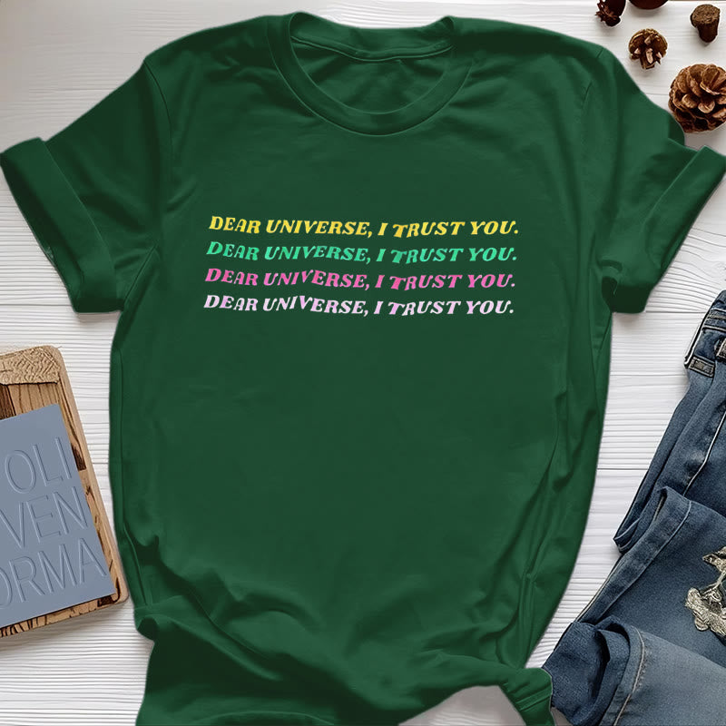 T-shirt Olivenorma Cher Univers - Vert foncé - 2XL - image 26