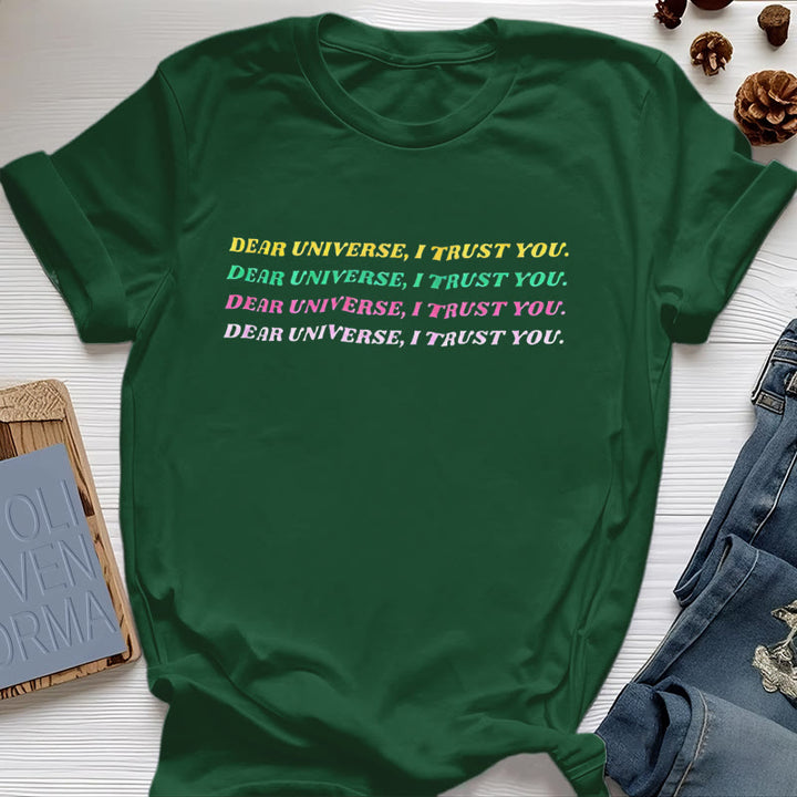 T-shirt Olivenorma Cher Univers - Vert foncé - 2XL - image 26