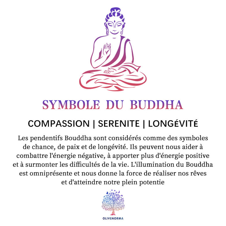 T-shirt imprimé OM avec Bouddha et méditation contre le mauvais œil Olivenorma - image 3