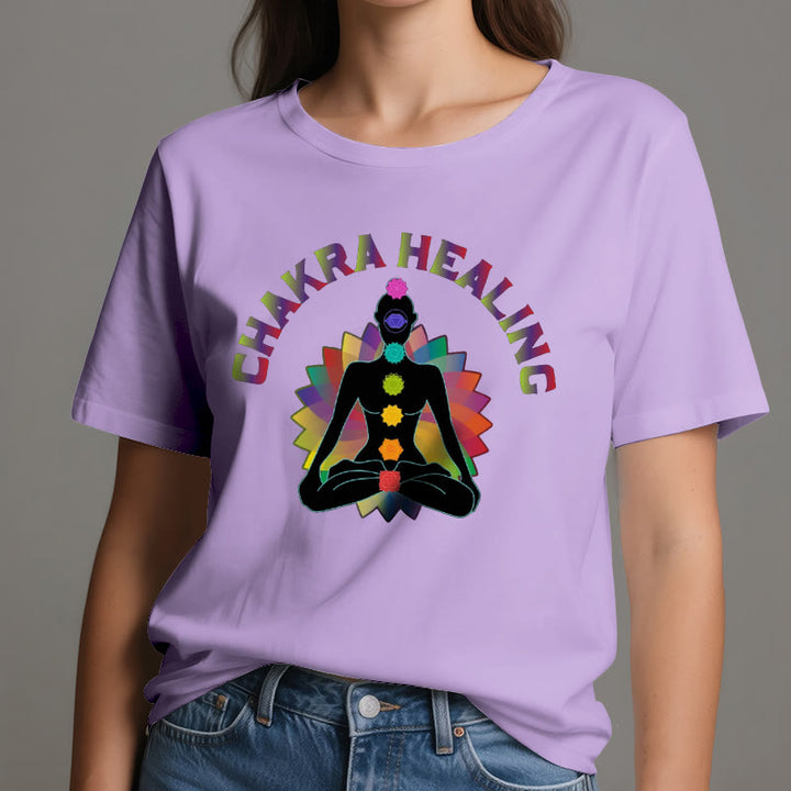 T-shirt Olivenorma pour la guérison des chakras, le Reiki, le yoga et la méditation - image 16
