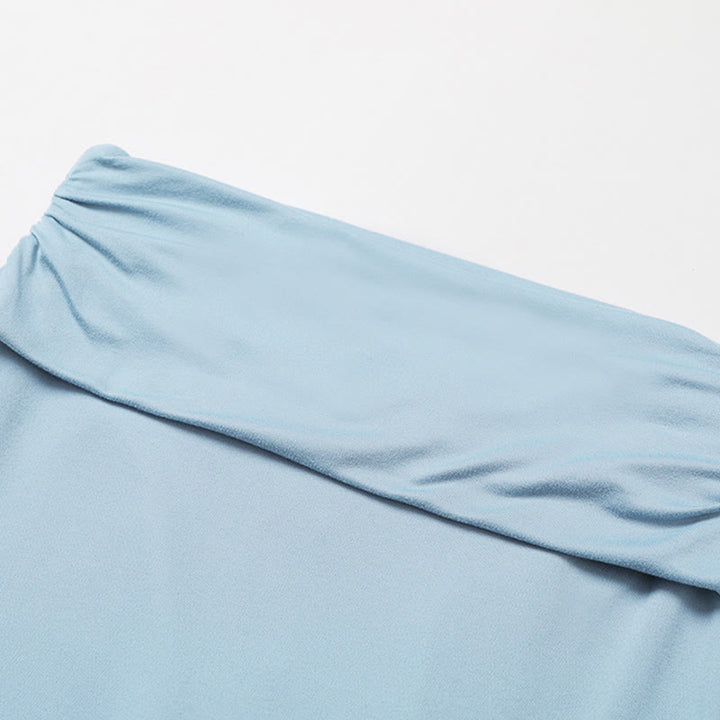 Pantalon d'entraînement évasé taille haute Olivenorma