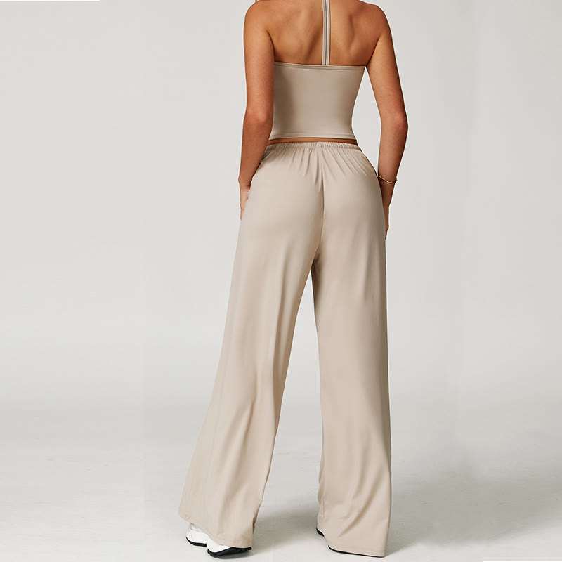 Pantalon ample à cordon de serrage Olivenorma