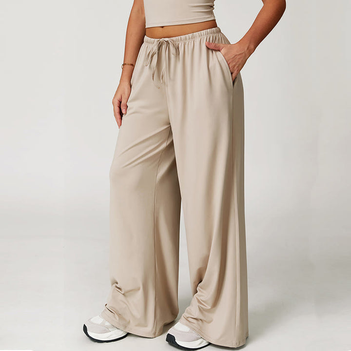 Pantalon ample à cordon de serrage Olivenorma