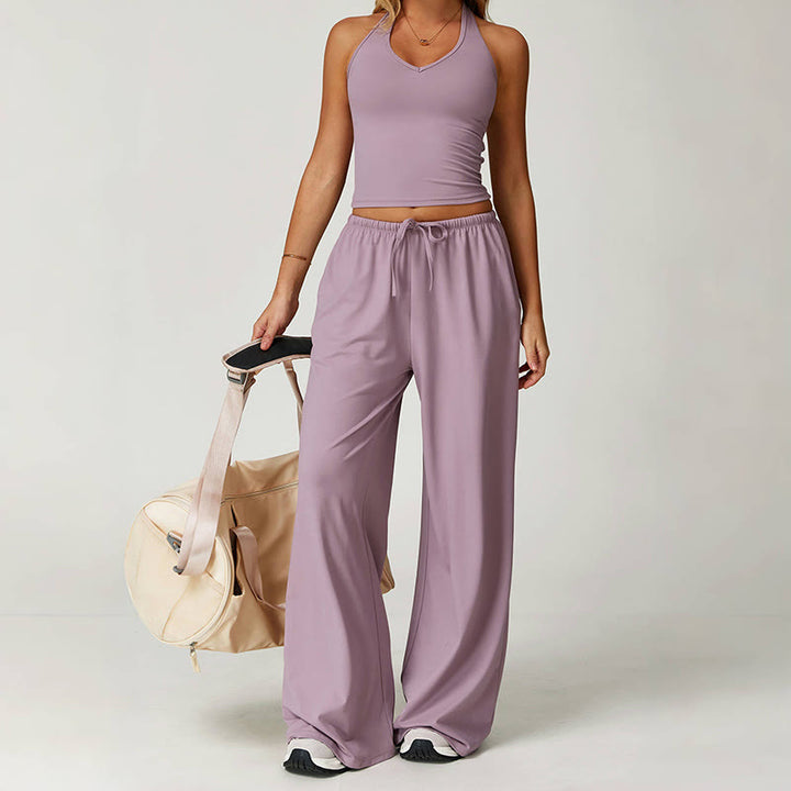 Pantalon ample à cordon de serrage Olivenorma