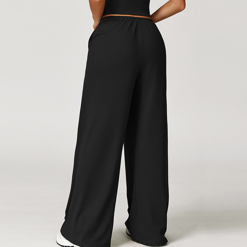 Pantalon ample à cordon de serrage Olivenorma