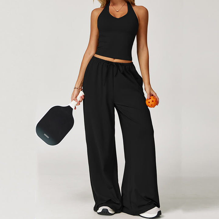 Pantalon ample à cordon de serrage Olivenorma