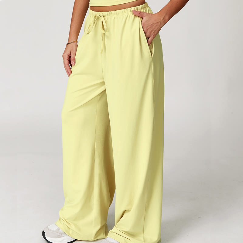 Pantalon ample à cordon de serrage Olivenorma