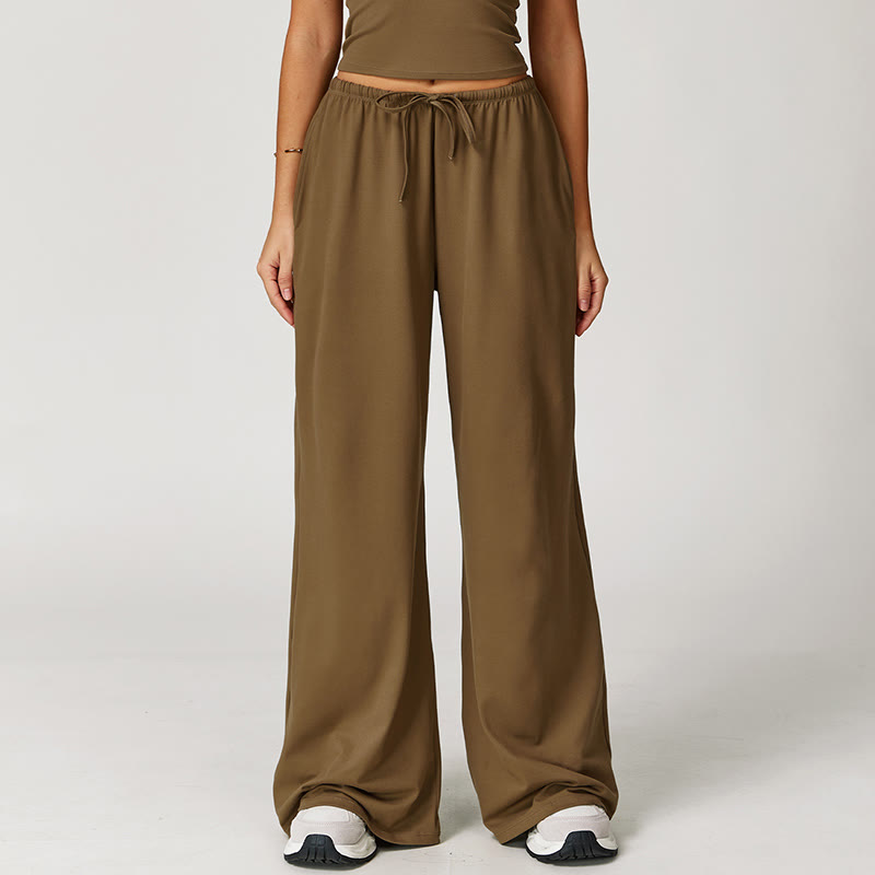 Pantalon ample à cordon de serrage Olivenorma