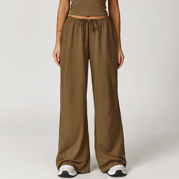 Pantalon ample à cordon de serrage Olivenorma