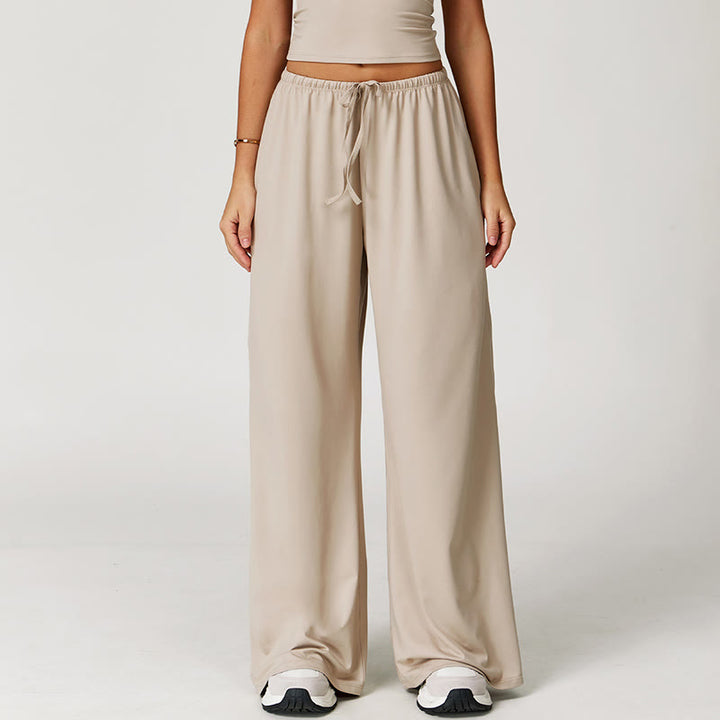 Pantalon ample à cordon de serrage Olivenorma