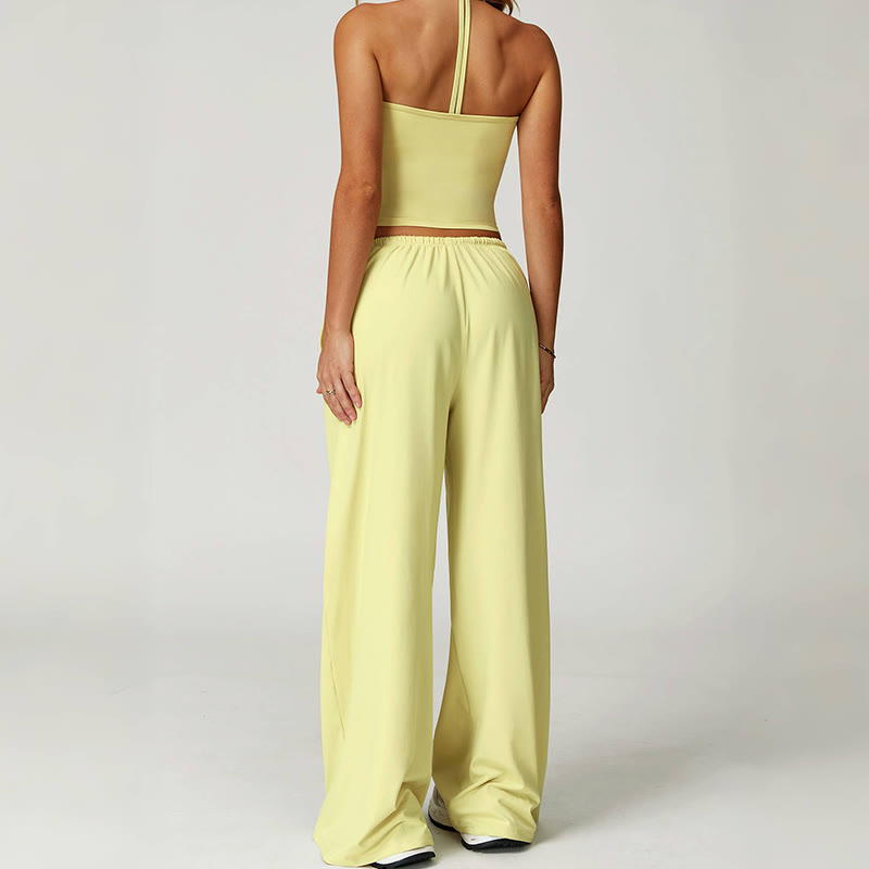 Pantalon ample à cordon de serrage Olivenorma