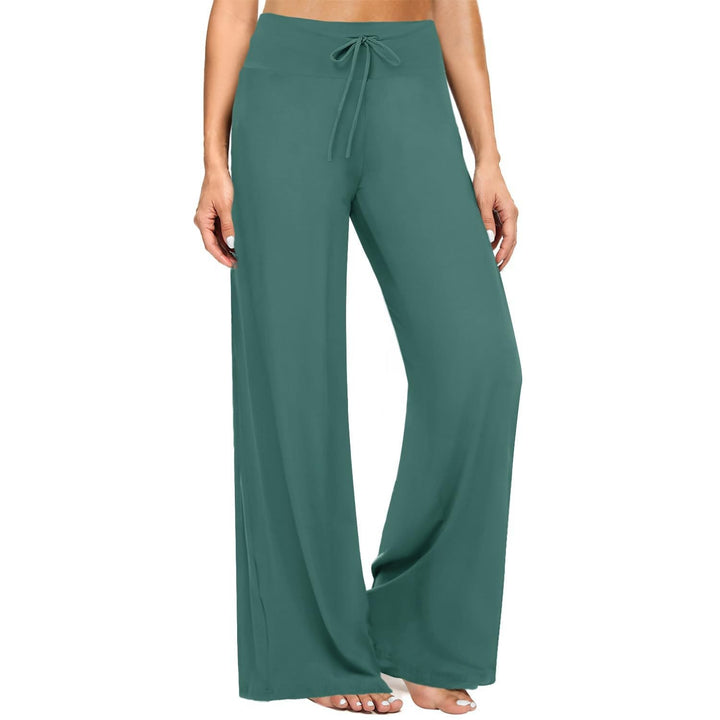 Pantalon de pyjama Olivenorma pour femme, doux et confortable - Vert foncé - XXL - image 8
