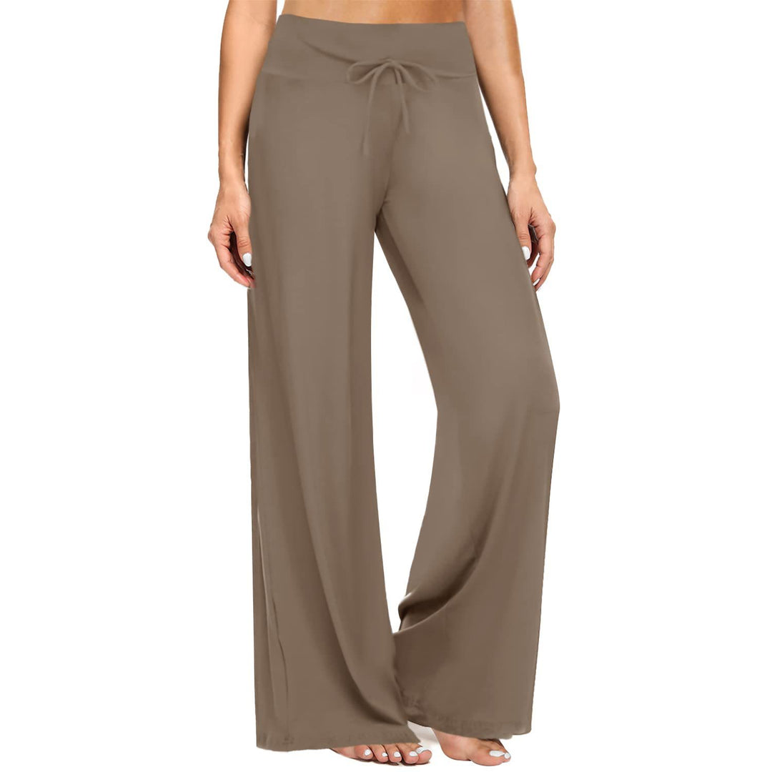 Pantalon de pyjama Olivenorma pour femme, doux et confortable - Kaki - XXL - image 5