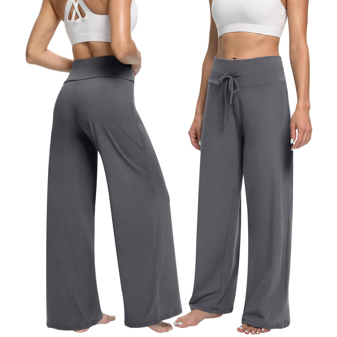 Pantalon de pyjama Olivenorma pour femme, doux et confortable - Gris foncé - XXL - image 2