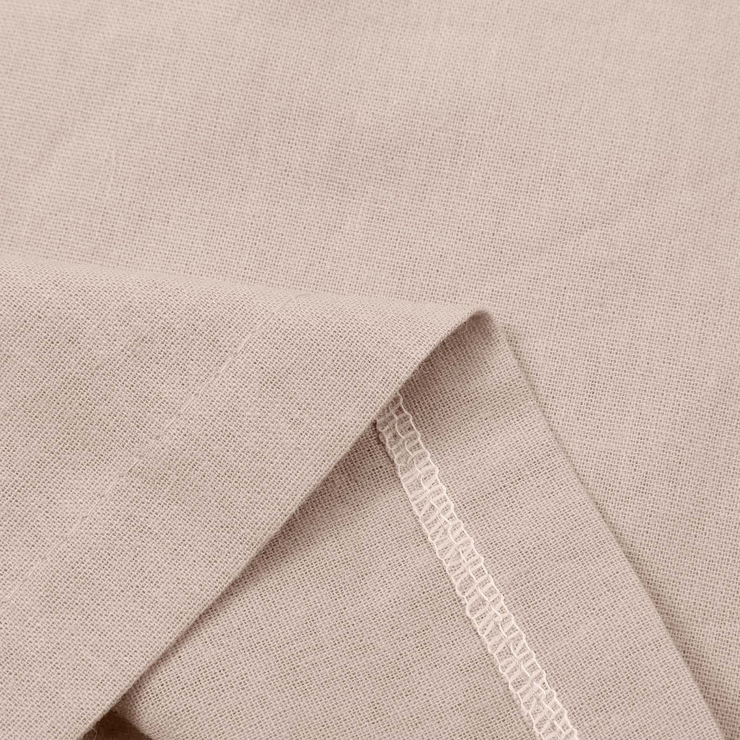 Pantalon de détente Olivenorma uni, coupe ample, taille haute, jambes larges, avec poches - image 6