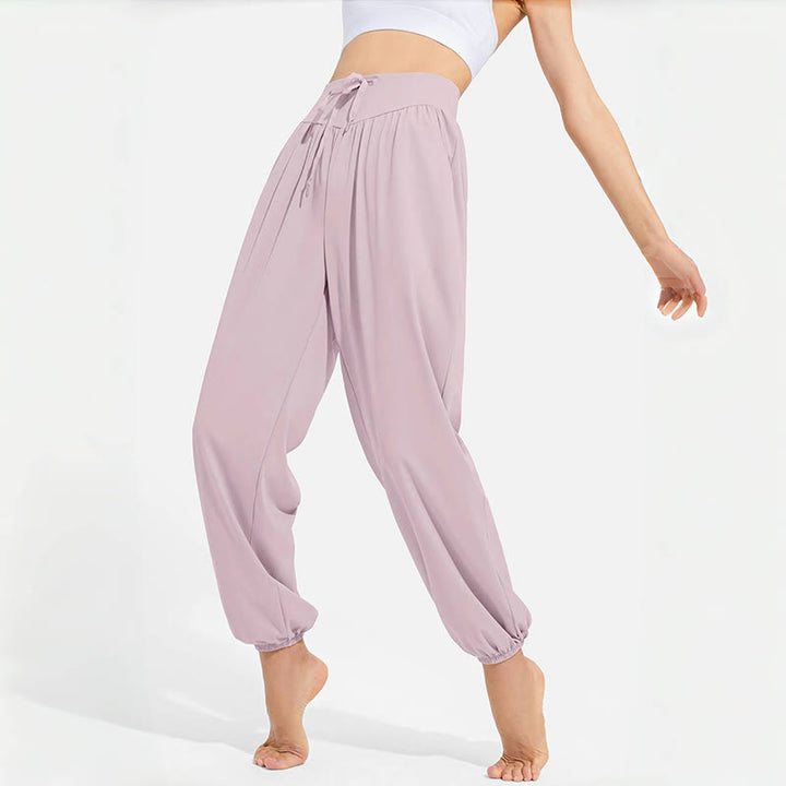 Pantalon de yoga sarouel Olivenorma « Cool » absorbant l'humidité et respirant